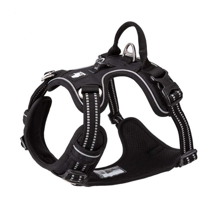 True Love No Pull Explosion Proof Dog Harness - Black, M-1831155631894171650