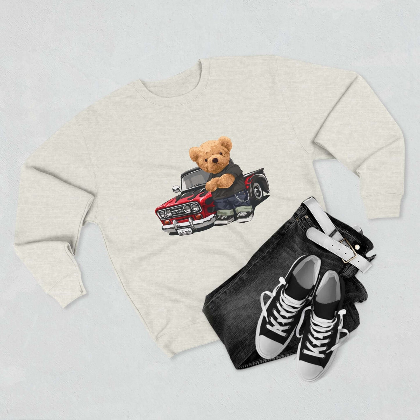 Teddy Bear Sweatshirt - Cool Bear Design