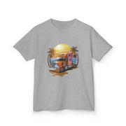 Kids Tee - Sunset Beach Truck Design - Cookies Trend Collective