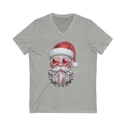 T-Shirt - Cool Santa with Sunglasses - Trendy Christmas Design