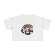Crop Tee - Chibi DJ Boy Party Scene - Cookies Trend Collective