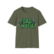 Dad Mafia T-Shirt - Lettering with Neon Green Accents - Cookies Trend Collective