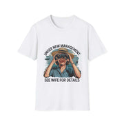 Retro Unisex T-Shirt - Under New Management - Cookies Trend Collective
