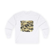 Retro Car Long Sleeve Tee - 70's HQ Holdens Design - Cookies Trend Collective