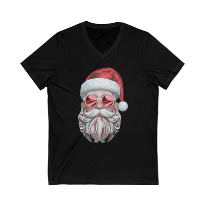 T-Shirt - Cool Santa with Sunglasses - Trendy Christmas Design