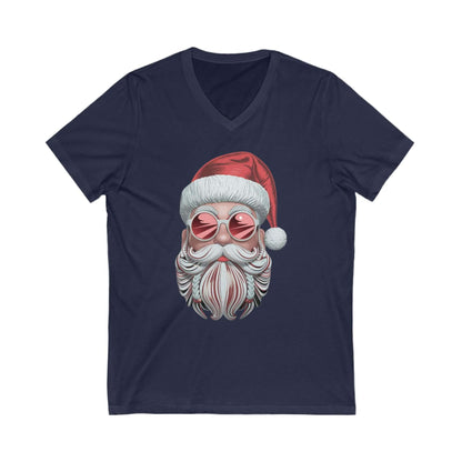 T-Shirt - Cool Santa with Sunglasses - Trendy Christmas Design