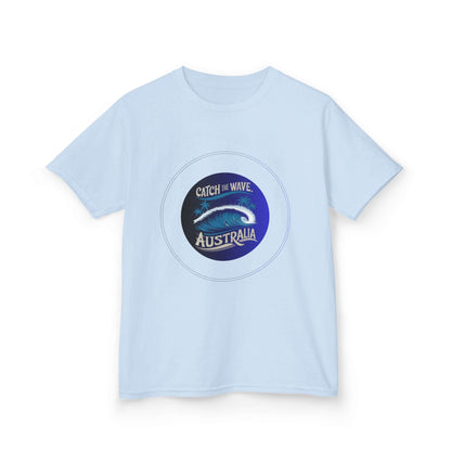 Kids Tee - Surf Wave Design - Ride the Wave Australia