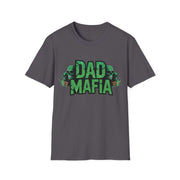 Dad Mafia T-Shirt - Lettering with Neon Green Accents - Cookies Trend Collective