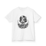 Chibi Girl Kids Tee with Jewelry and Flowers - Cookies Trend Collective
