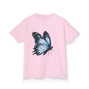 Kids Tee - Beautiful Blue Butterfly Design - Cookies Trend Collective