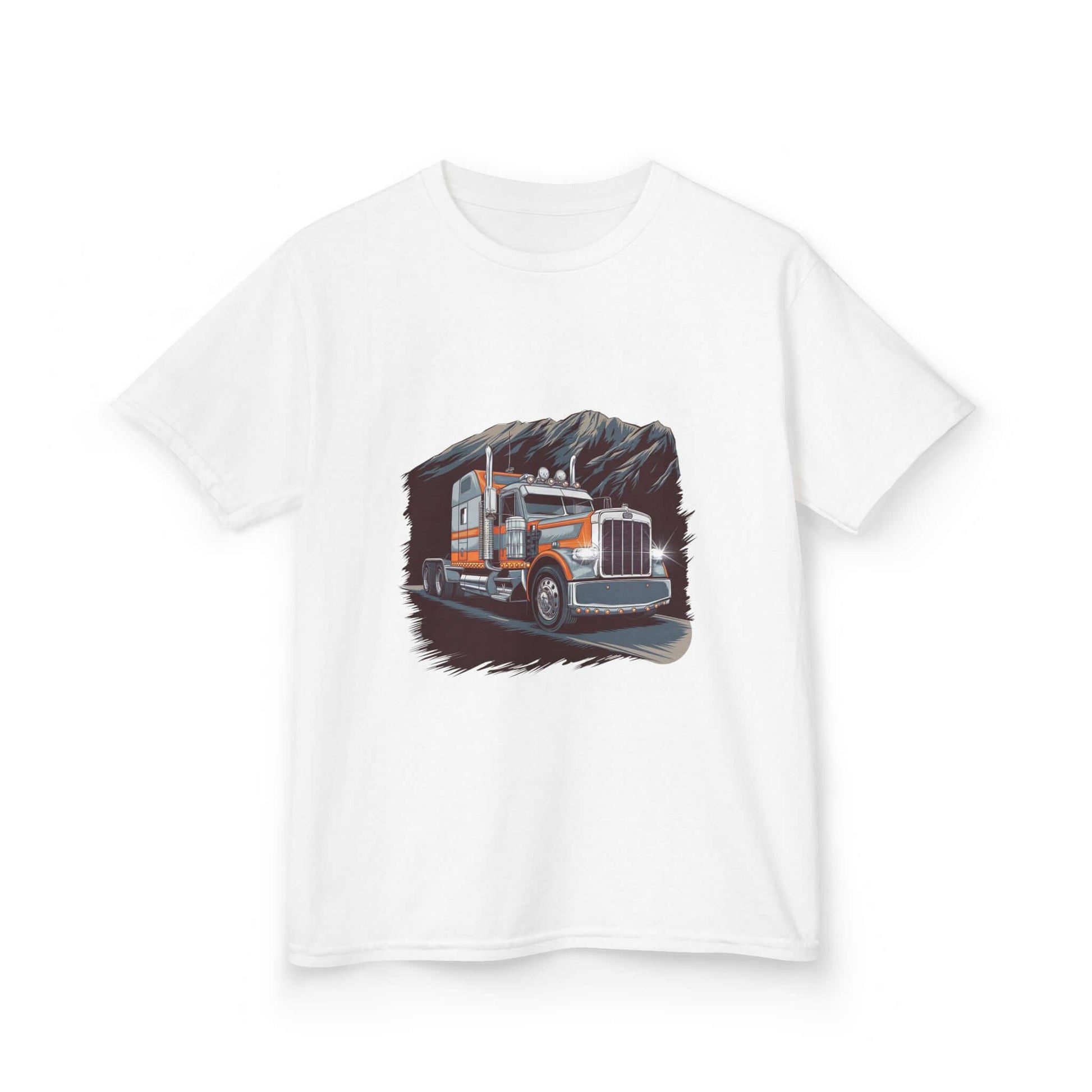 Kids Tee featuring a cool custom truck design, perfect for young truck lovers and casual wear.