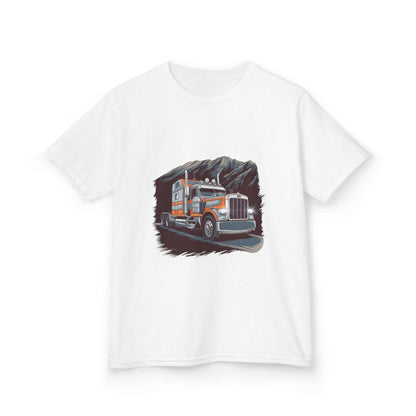 Kids Tee featuring a cool custom truck design, perfect for young truck lovers and casual wear.