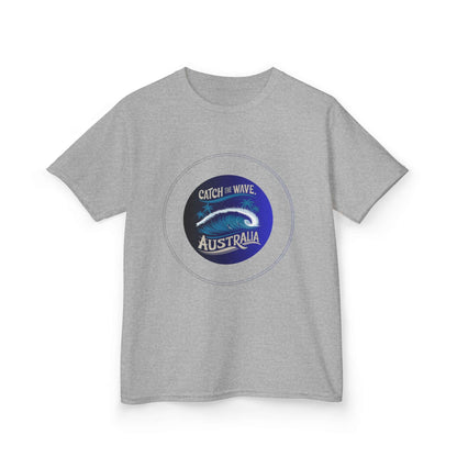 Kids Tee - Surf Wave Design - Ride the Wave Australia
