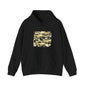 Vintage HQ Holden hoodie featuring classic muscle car design, ideal for Australian car enthusiasts.