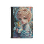 Passport Cover - Chibi Style Boy with Rainbow Tiger Cub