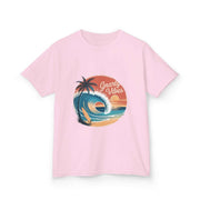 Kids Tee - Retro Gnarly Vibes Surf Sunset Beach Design - Cookies Trend Collective