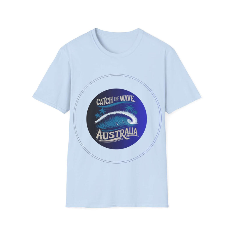 Catch the Wave Australia T-Shirt: Your Ultimate Beachy Style Staple - authentic product design