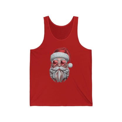 Tank Top - Cool Modern Santa Design