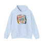 Playful hoodie with colorful design of teacher and humorous quote about vocabulary, perfect for witty teachers.