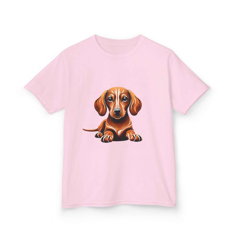 Cute Dachshund Kids T-Shirt – Adorable Pup Design for Young Dog Lovers - authentic product design