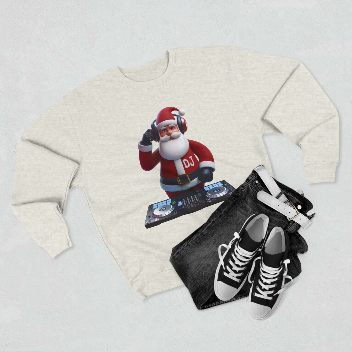 DJ Santa Unisex Sweatshirt