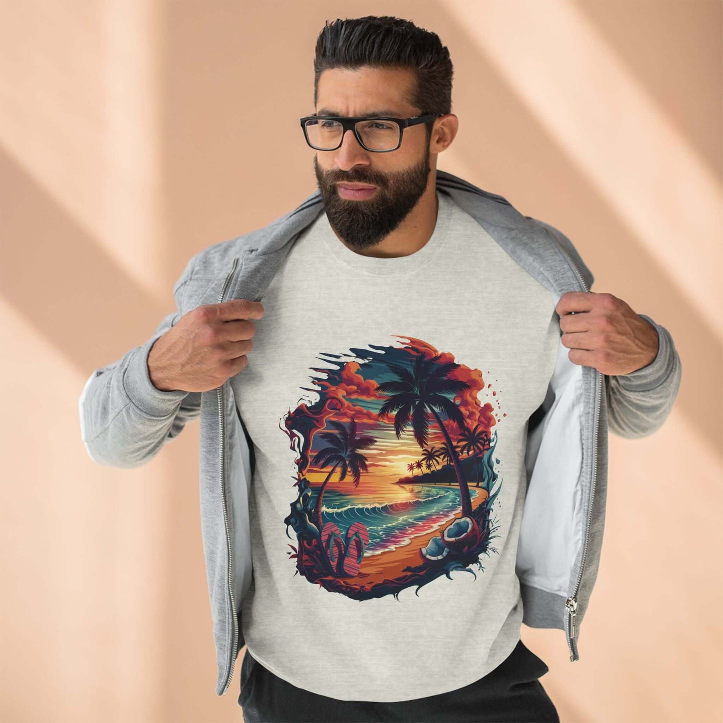 Tropical Sunset Sweatshirt