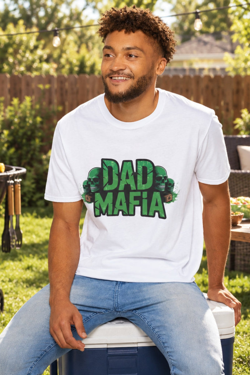 Dad Mafia T-Shirt - authentic product design