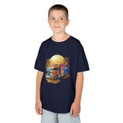 Kids Tee - Sunset Beach Truck Design - Cookies Trend Collective