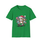 Christmas Dog Skateboard T-Shirt