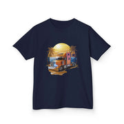 Kids Tee - Sunset Beach Truck Design - Cookies Trend Collective