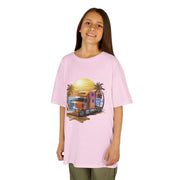 Kids Tee - Sunset Beach Truck Design - Cookies Trend Collective