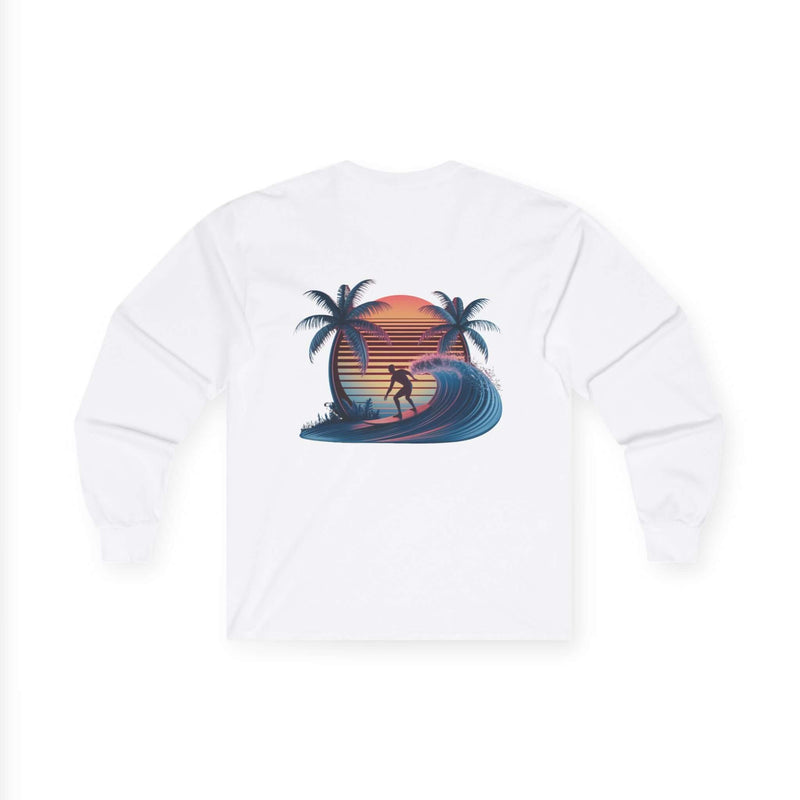 Retro Surf Long Sleeve Tee - authentic product design
