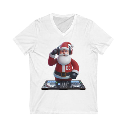 T-Shirt Santa DJ Christmas Tee