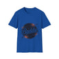Unisex soft-style T-shirt featuring retro 'Baddie' universe design, perfect for trendy casual wear.