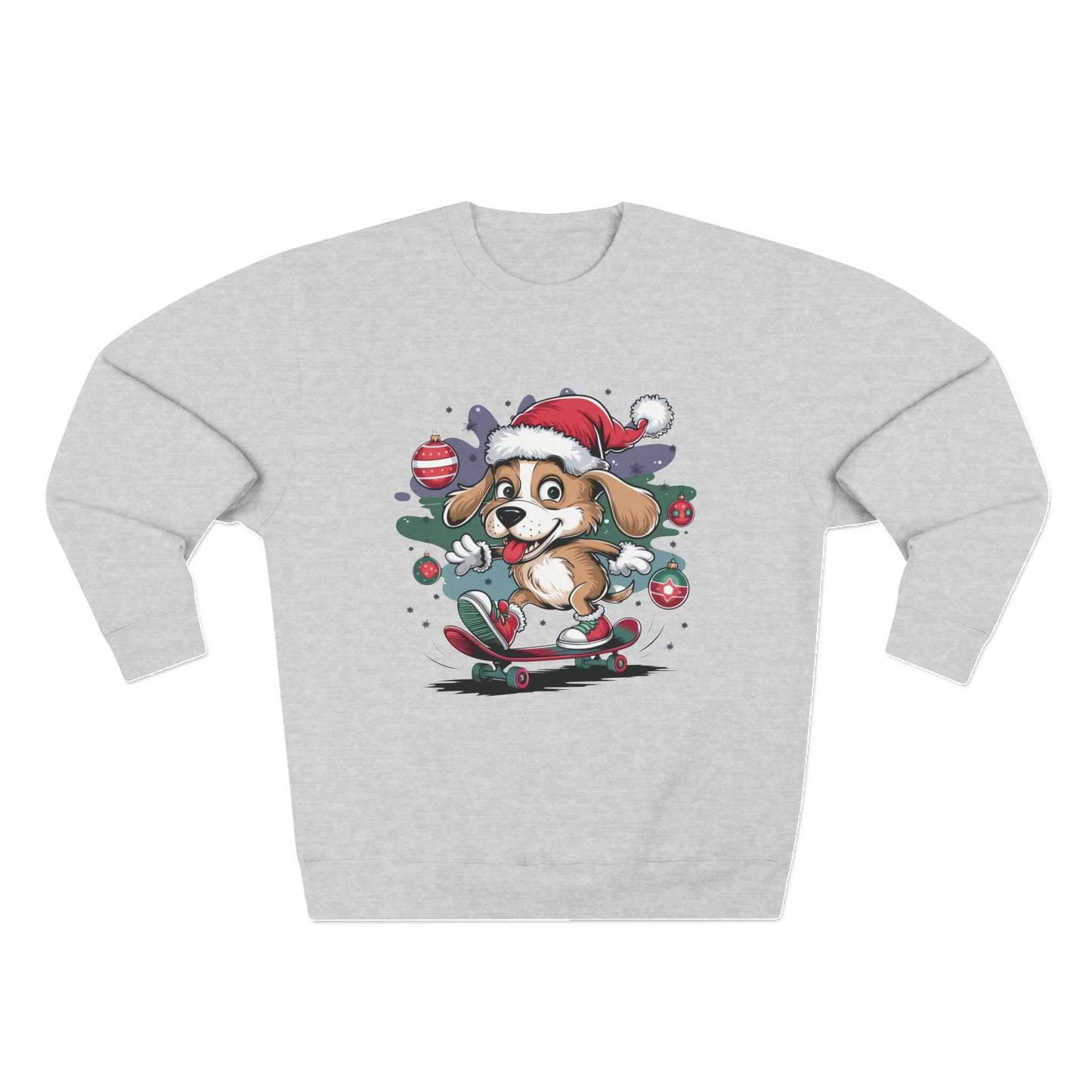 Santa Dog Crewneck Sweatshirt