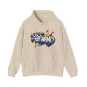 Hooded Sweatshirt - Graffiti Rise and Grind Skater Design - Cookies Trend Collective