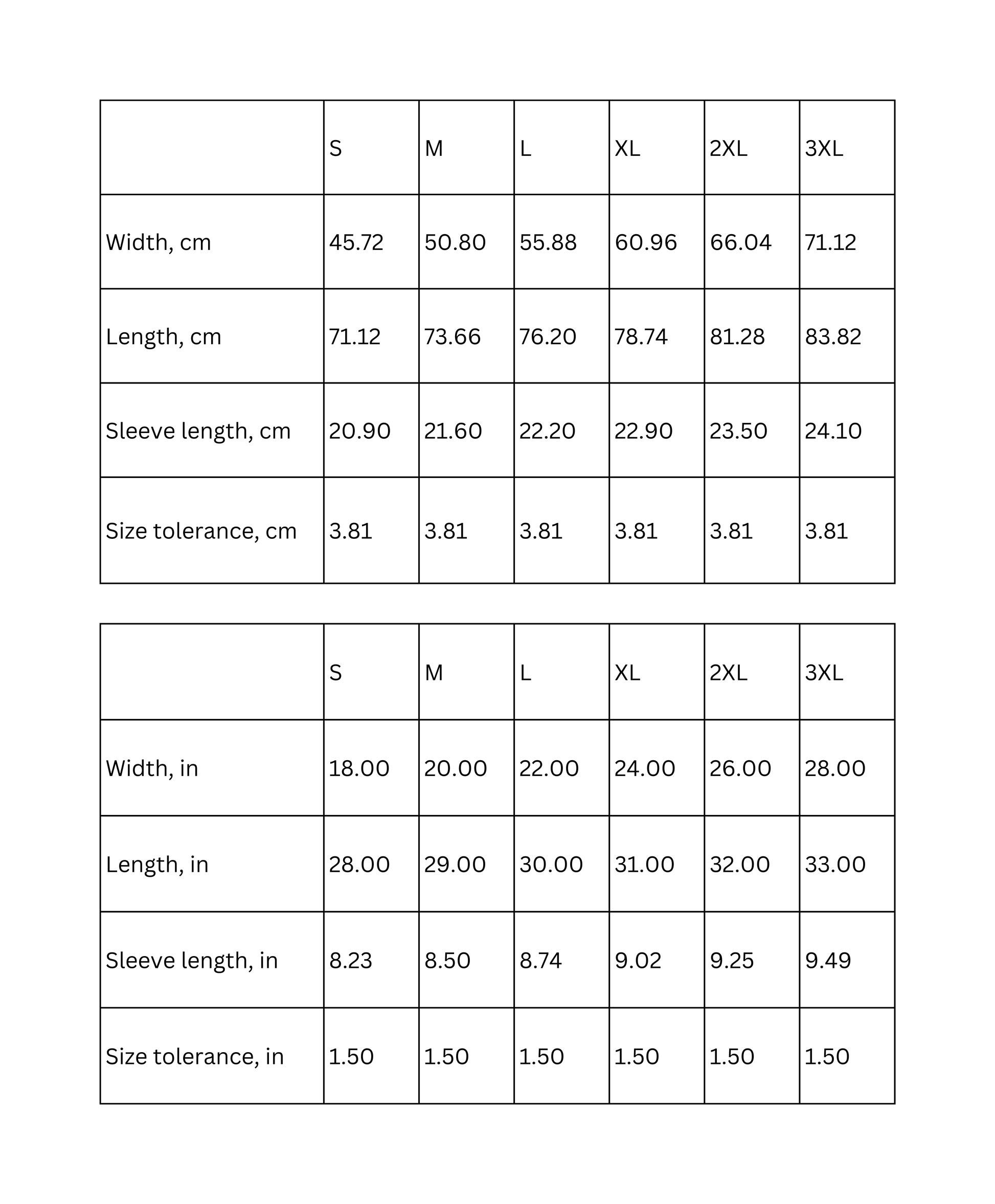 Size chart for Vintage Muscle Car Sunset T-Shirt showing measurements in cm and inches for various sizes S to 3XL.