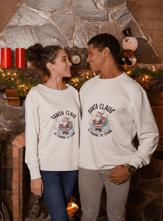 Christmas Santa Cloud Sweatshirt