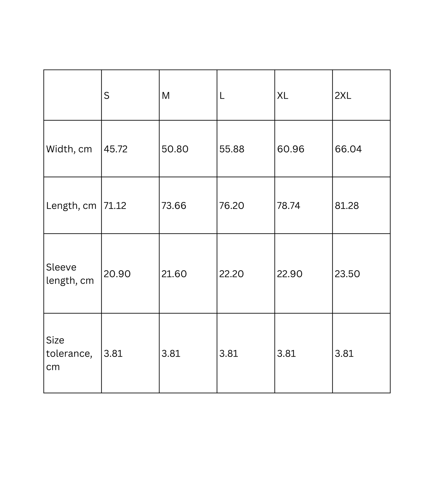 Cruising Vibes Unisex Soft-style T-Shirt - Retro Car and Palm Tree Design - Size Chart