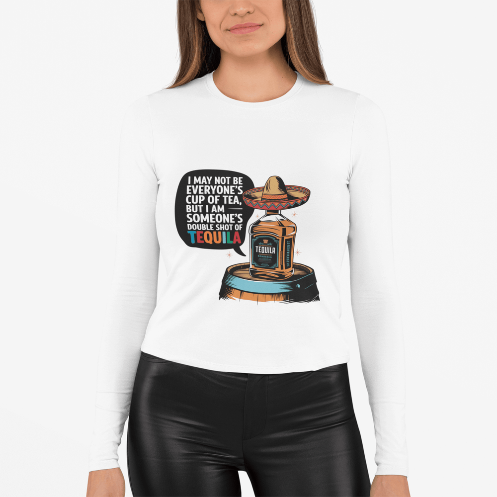 Funny Tequila Unisex Long Sleeve Tee - Cookies Trend Collective