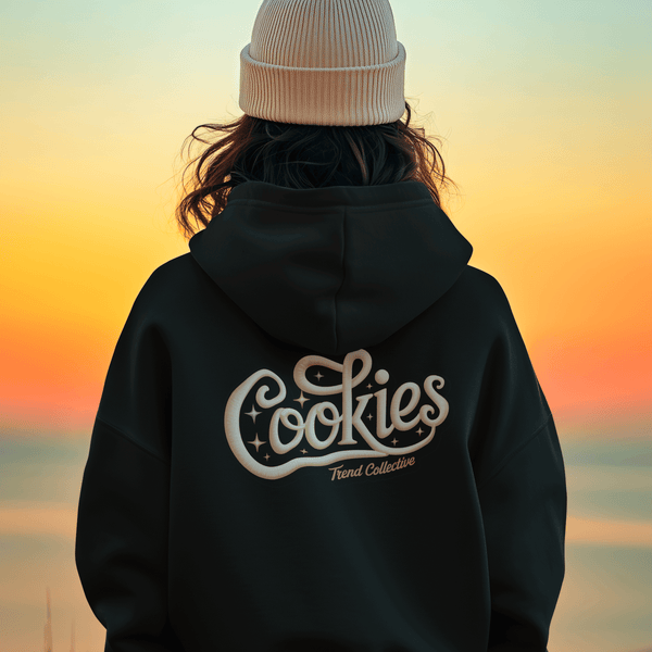 Hooded Sweatshirt Vintage Cookies Trend Collective Design - Cookies Trend Collective
