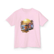 Kids Tee - Sunset Beach Truck Design - Cookies Trend Collective