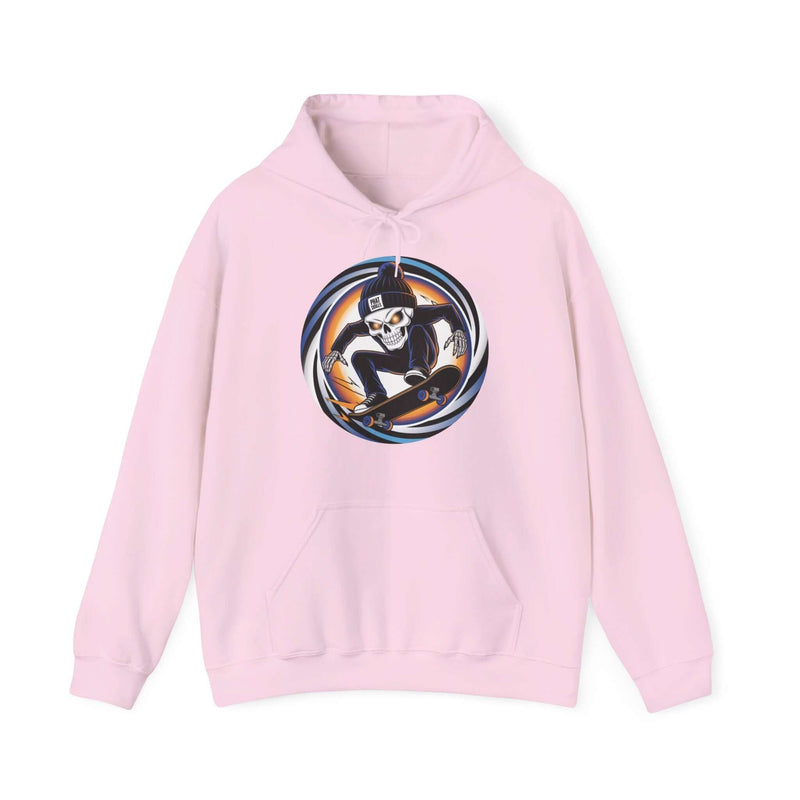 Elevate Your Style with the Phat Skulls Skeleton Skater Hoodie - authentic product design
