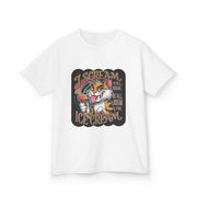 Kids Tee - Playful Cat Eating Ice Cream Design - Cookies Trend Collective