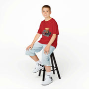 Cute Teddy Bear Vintage Truck Kids Tee - Cookies Trend Collective