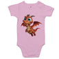 AS Colour - Cartoon Dragon Baby Onesie