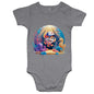 AS Colour Sea Life baby onesie with colorful cartoon fish, octopus, and seahorse design, perfect for kids fashion.