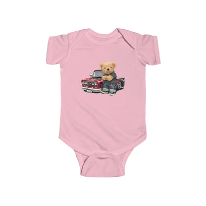 Teddy Bear Custom Pickup Truck Design - Onesie