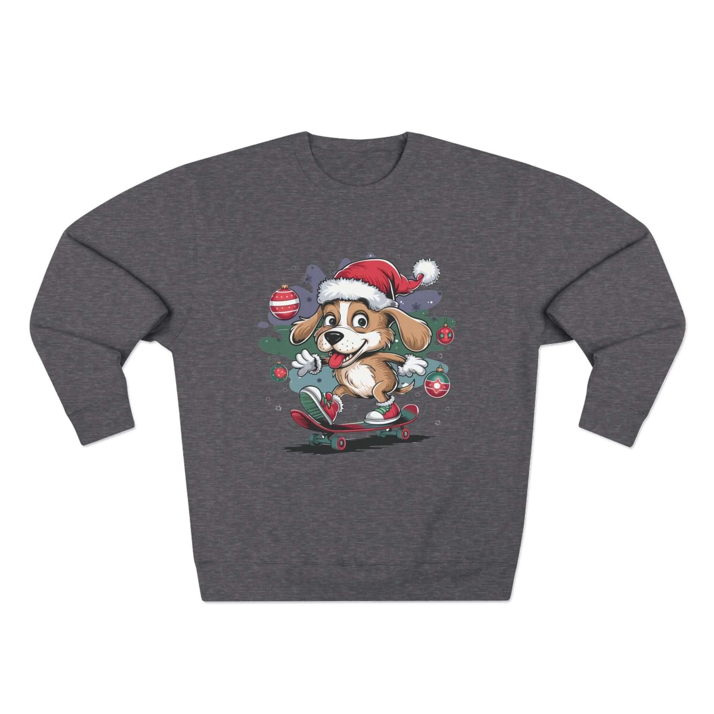 Santa Dog Crewneck Sweatshirt