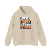 Hooded Sweatshirt with Funny Party Quote - Unisex - Cookies Trend Collective